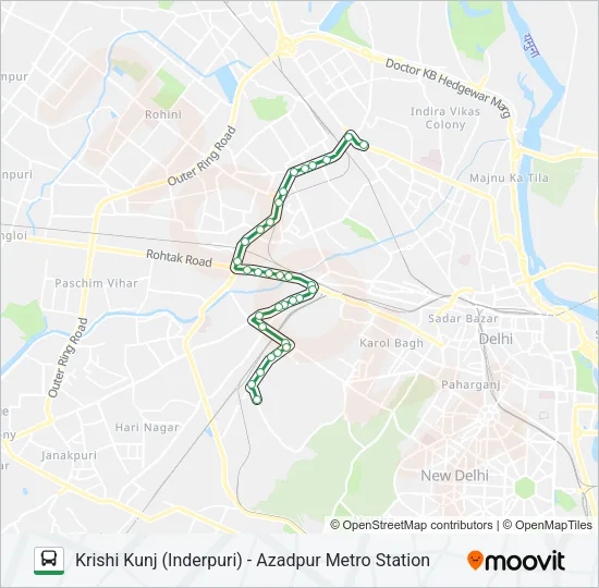 78 Bus Line Map