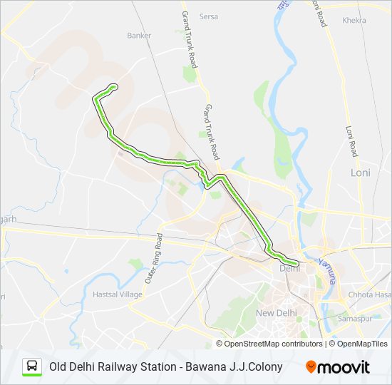 116 Route Schedules Stops Maps Bawana J J Colony Updated 