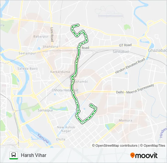 MC-341 Bus Line Map