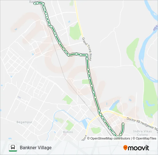 109 Bus Line Map