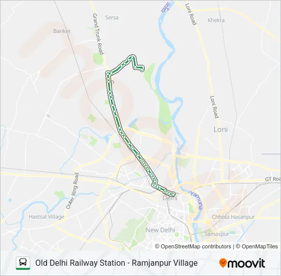 17 Bus Line Map