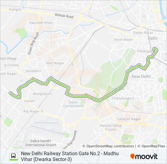 Route To New Delhi Railway Station Rl77B Route: Schedules, Stops & Maps - New Delhi Railway Station Gate No-2  (Updated)