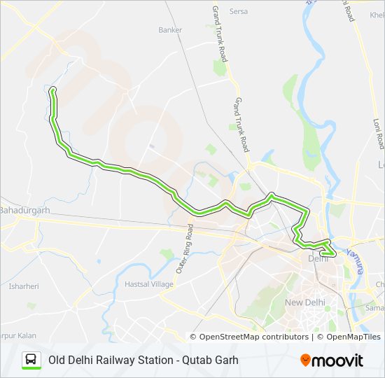 114 Route: Schedules, Stops & Maps - Old Delhi Railway Station ...