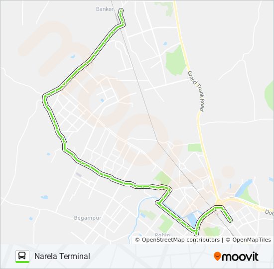 Bus 133 Route Map 133 Route: Schedules, Stops & Maps - Narela Terminal (Updated)