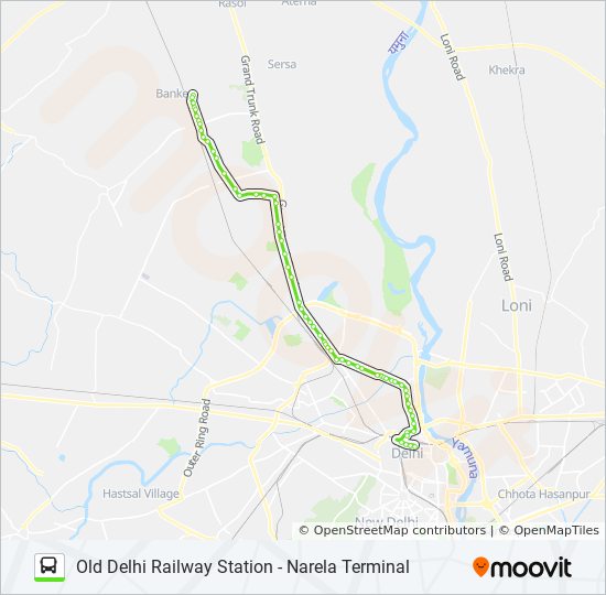 Sabzi Mandi Station Delhi Map 103 Route: Schedules, Stops & Maps - Narela Terminal (Updated)