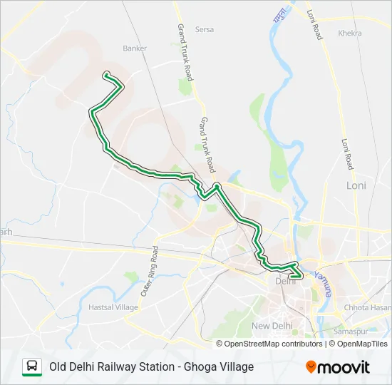 130 Bus Line Map