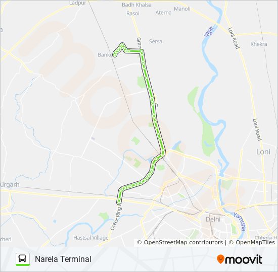 882a-route-schedules-stops-maps-narela-terminal-updated