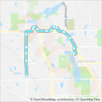23 Bus Line Map