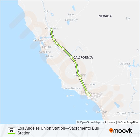 FLIXBUS 2007 Bus Line Map
