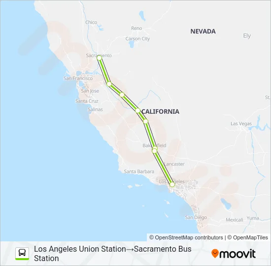 FLIXBUS 2007 Bus Line Map