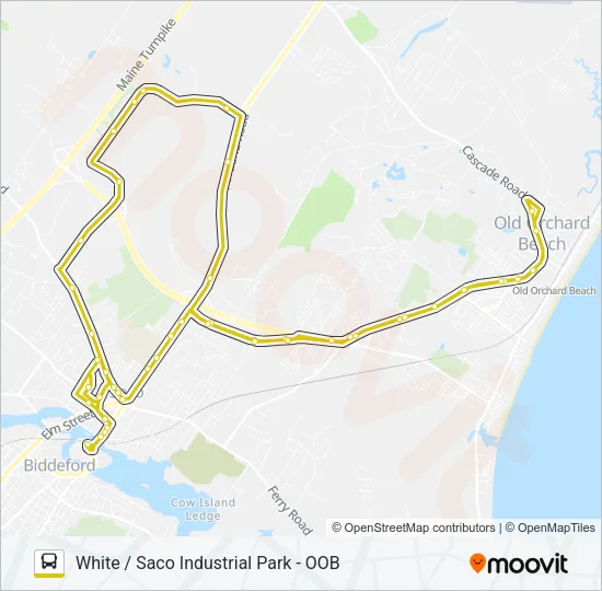 52 Bus Line Map