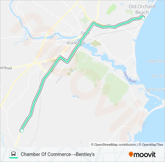 84 Bus Line Map