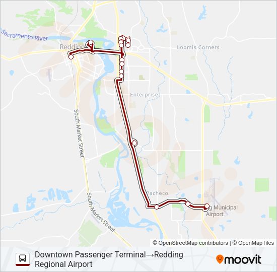 15 Bus Line Map