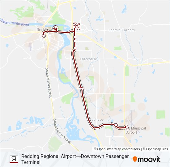 15 Bus Line Map