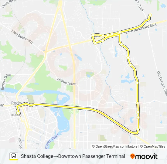 17 Bus Line Map