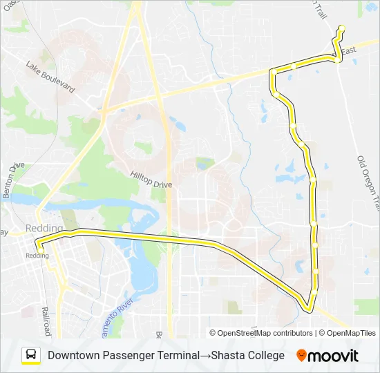 17 Bus Line Map
