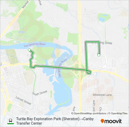 18 Bus Line Map
