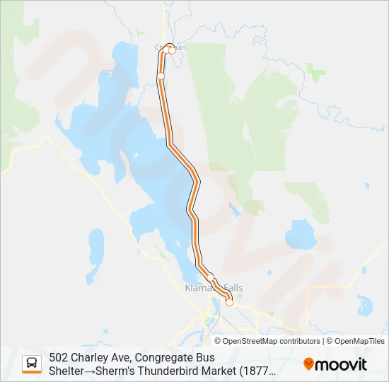 QUAIL TRAIL Bus Line Map