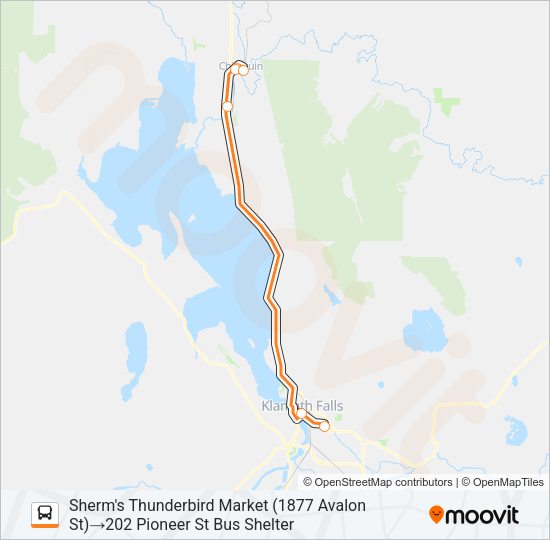 QUAIL TRAIL Bus Line Map