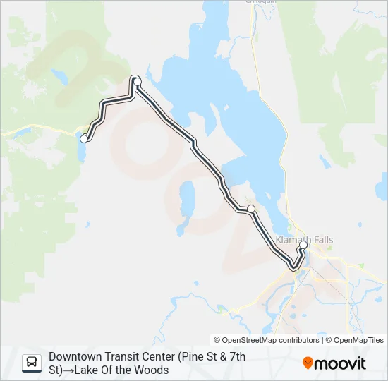 BASIN CONNECT Bus Line Map