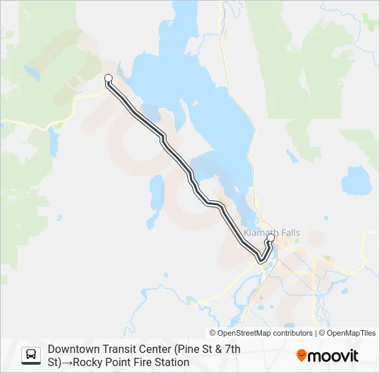 BASIN CONNECT Bus Line Map