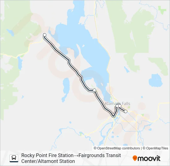 BASIN CONNECT Bus Line Map