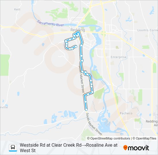 3 Bus Line Map