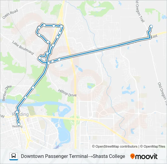 7 Bus Line Map