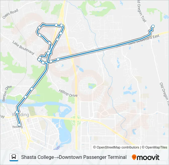 7 Bus Line Map