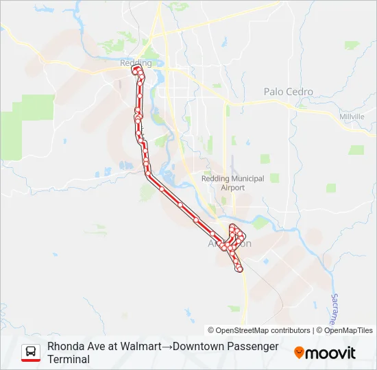 9 Bus Line Map