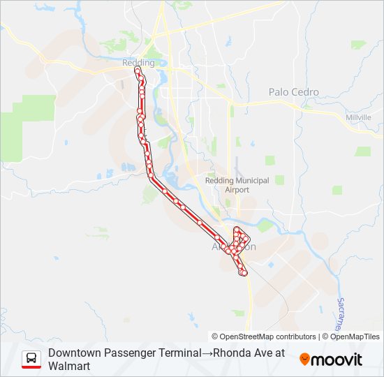 9 Bus Line Map