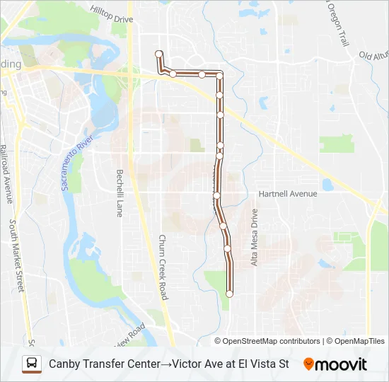 6S Bus Line Map