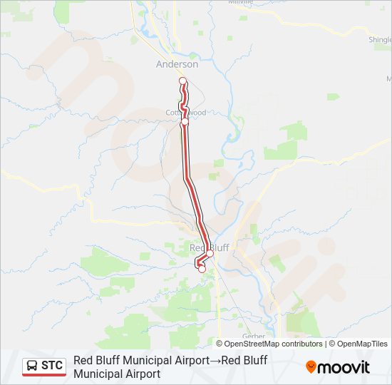 STC Bus Line Map