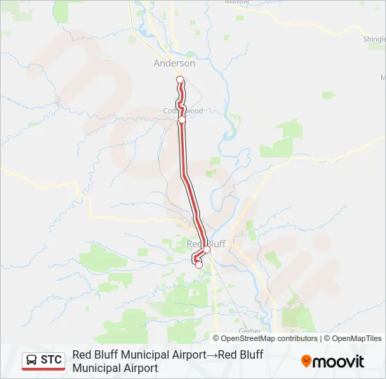 STC Bus Line Map