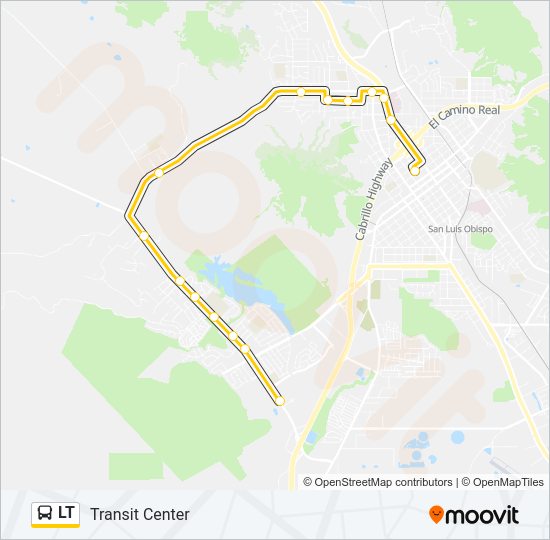 LT Bus Line Map