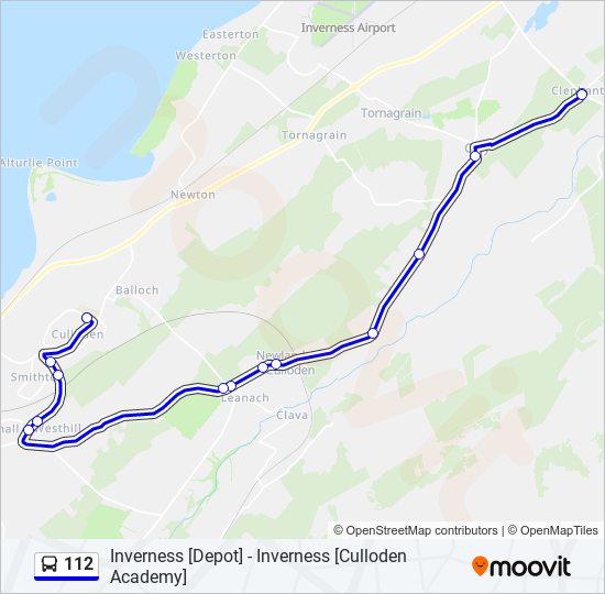 112  Line Map