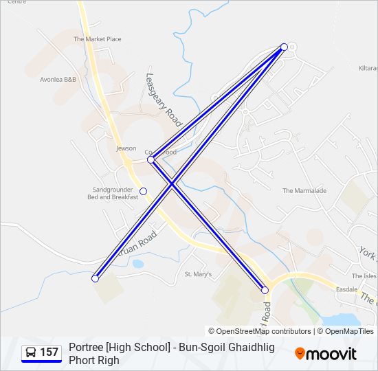 157  Line Map