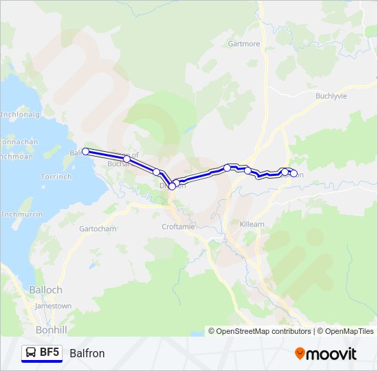 BF5 Bus Line Map