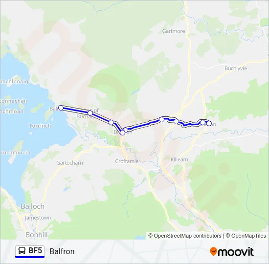 BF5 Bus Line Map