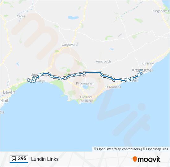 395 Route: Schedules, Stops & Maps - Lundin Links (Updated)
