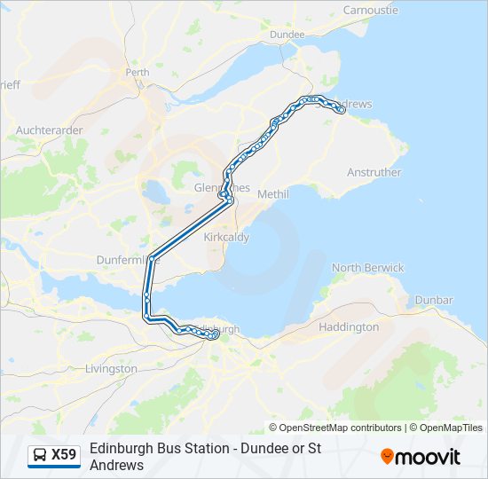 x59 Route Schedules, Stops & Maps St Andrews (Updated)