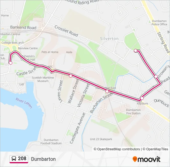 208 Route - Silverton,Millburn Crescent - Silverton,Millburn Crescent ...