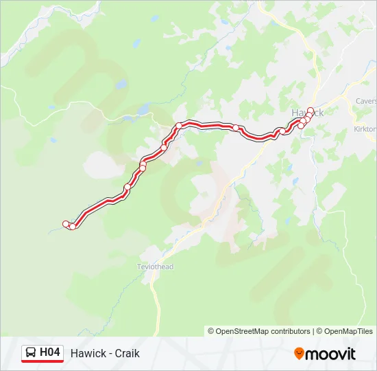 H04 Bus Line Map