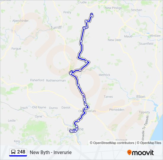 248 Bus Line Map