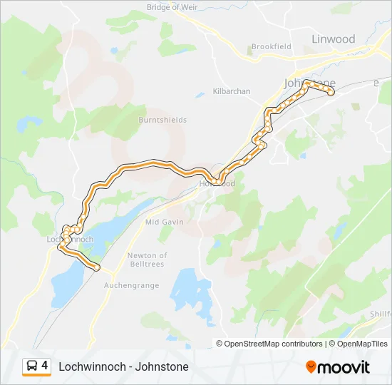4 Bus Line Map