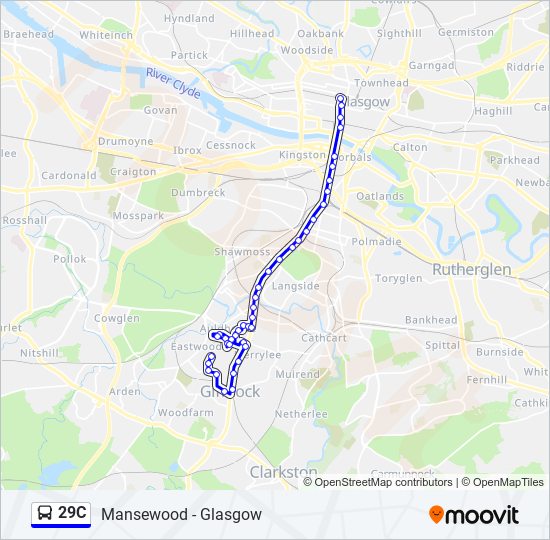 29c Route Schedules Stops Maps Thornliebank Updated 29c-route-schedules-stops-maps-thornliebank-updated