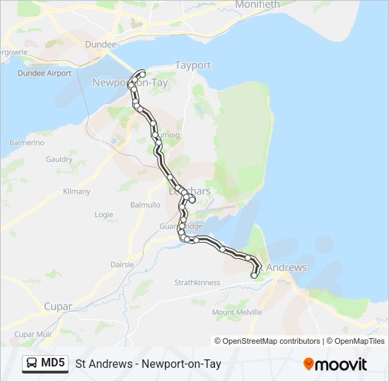 MD5 Bus Line Map