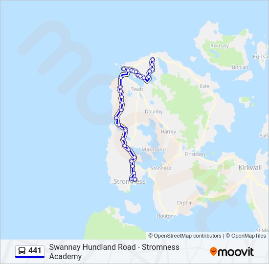 441  Line Map