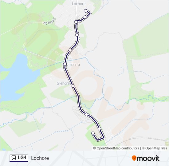 LG4 bus Line Map