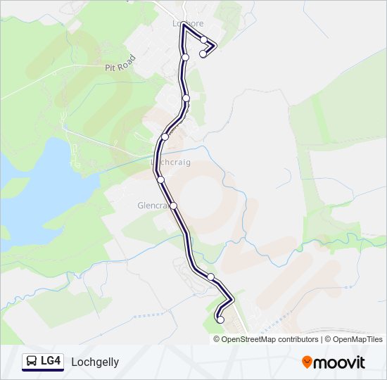 LG4 Bus Line Map